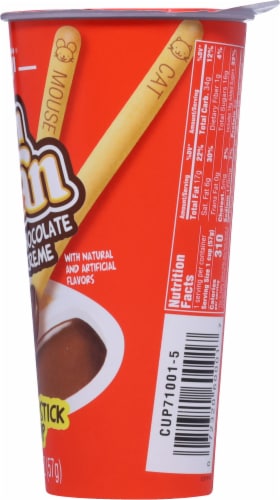 Meiji® Yan Yan Cracker Sticks with Chocolate Dip Perspective: right