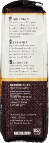 Don Francisco's Family Reserve® Hawaiian Hazelnut Medium Roast Whole Bean Coffee Perspective: right