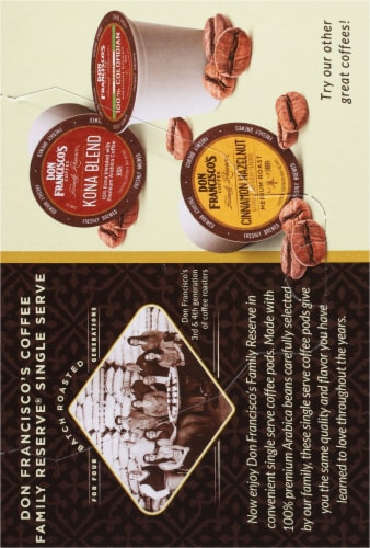 Don Francisco's® Blueberry Medium Roast Coffee Pods Perspective: right