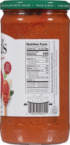 Mid's® Meat Bolognese True Sicilian Pasta Sauce Perspective: right