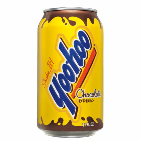 Yoo-hoo Chocolate Drink Can Perspective: right