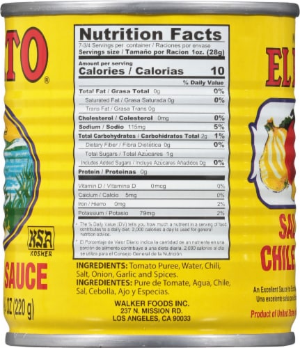 El Pato® Mexican Hot Style Tomato Sauce Perspective: right