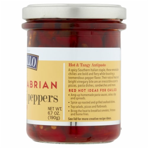 DeLallo® Whole Calabrian Chili Peppers Perspective: right