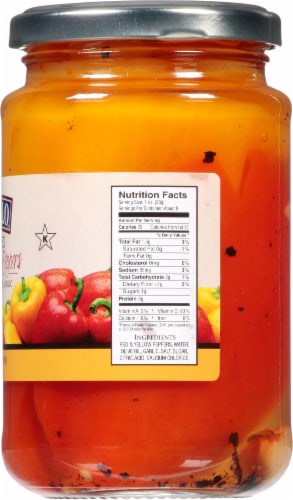 DeLallo® Roasted Red & Yellow Peppers Perspective: right