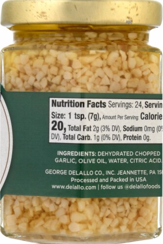 DeLallo Fine Chopped Garlic Perspective: right