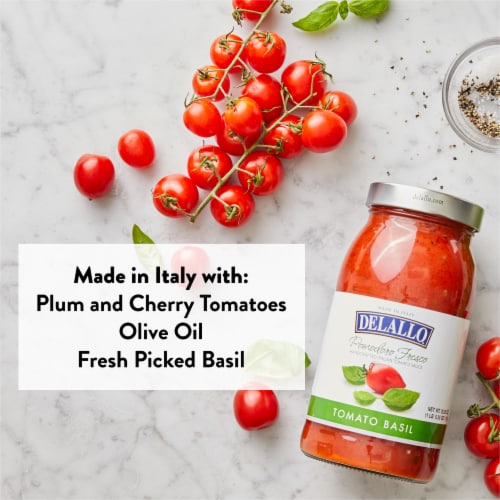 DeLallo® Pomodoro Fresco Tomato Basil Pasta Sauce Perspective: right
