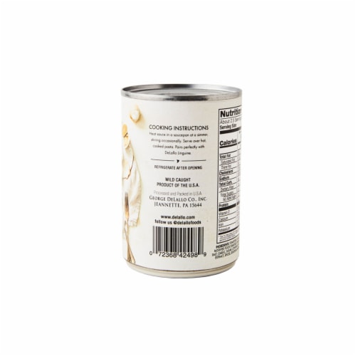 DeLallo® Italian-Style White Clam Sauce Perspective: right