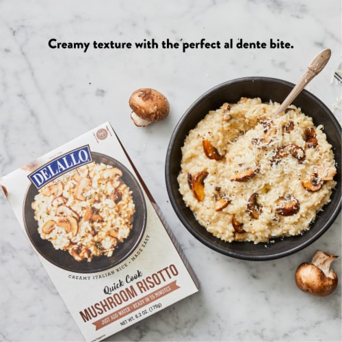 DeLallo® Mushroom Risotto Italian Rice Perspective: right