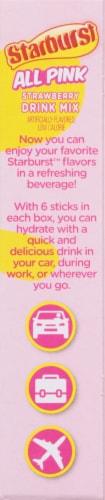 Starburst™ All Pink Strawberry Singles to Go Drink Mix Perspective: right