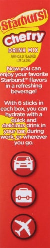 Starburst™ Cherry Drink MIx Singles Perspective: right
