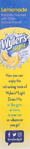 Wyler's Light® Singles to Go!® Low Calorie Lemonade Drink Mix Perspective: right