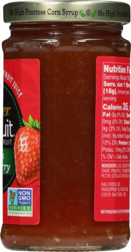 Polaner® All Fruit Seedless Strawberry Spreadable Fruit Perspective: right