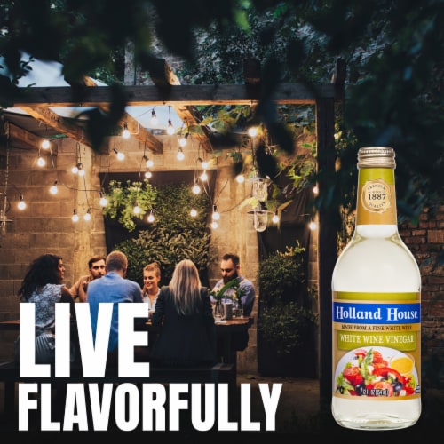 Holland House White Wine Vinegar Perspective: right