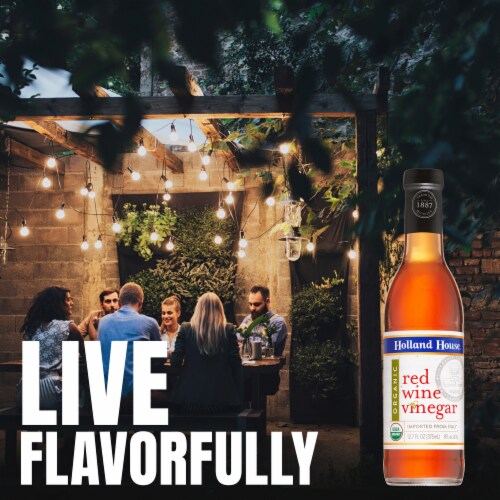 Holland House® Organic Red Wine Vinegar Perspective: right