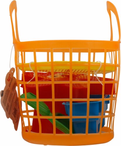 Amloid Beach Toys Basket 6 pc Harris Teeter