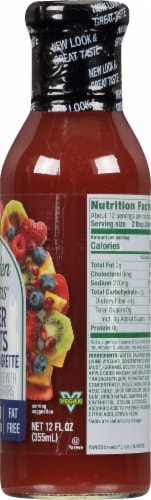 Walden Farms Calorie Free Super Fruits Balsamic Vinaigrette Dressing Perspective: right