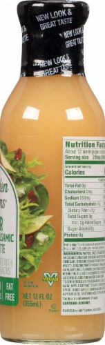 Walden Farms Calorie Free Pear & White Balsamic Vinaigrette Perspective: right
