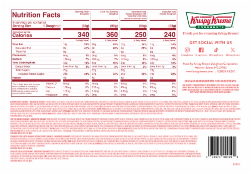 Krispy Kreme® Hearts In Bloom Assorted Doughnuts Perspective: right