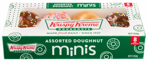 Krispy Kreme® Assorted Minis Doughnuts Perspective: right