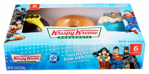 The DC Super Heros Assorted Doughnuts Collection Perspective: right
