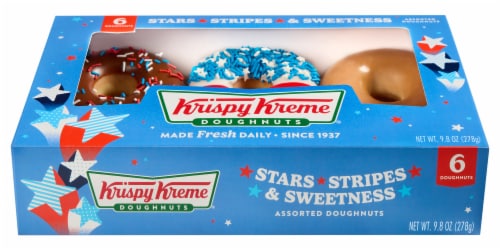 July 4th Assorted Doughnuts Collection Perspective: right