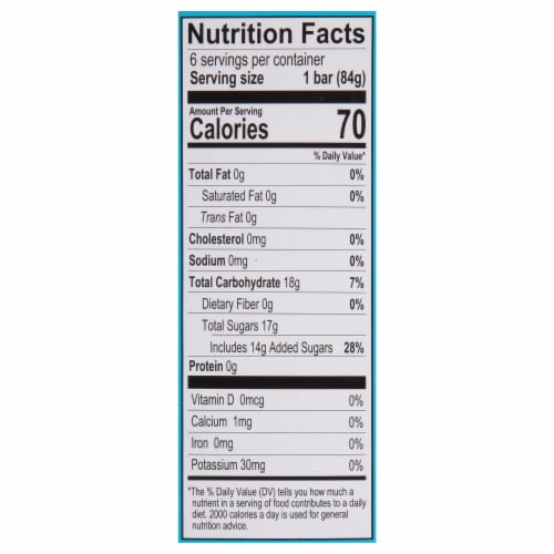 Whole Fruit Mango Fruit Bars 6 - 2.75 fl oz Bars Perspective: right