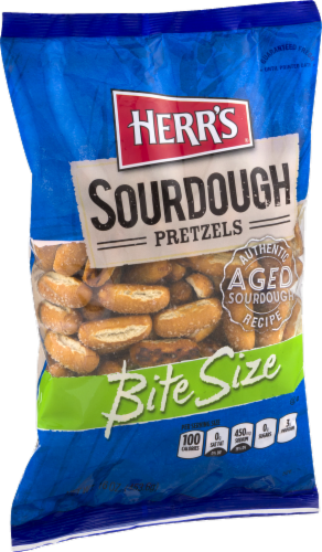 Herr's Bite Size Sourdough Pretzels Perspective: right