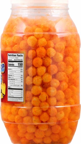 Herr's® Cheese Balls Barrel Perspective: right