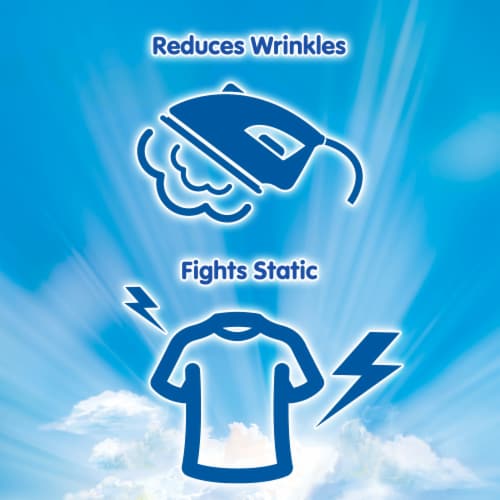 Snuggle Blue Sparkle Liquid Fabric Softener Perspective: right