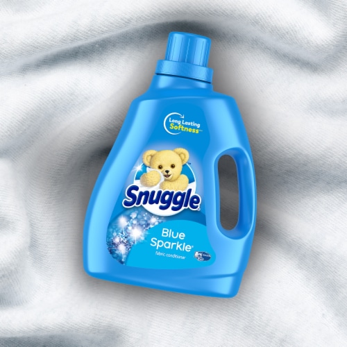 Snuggle® Blue Sparkle Liquid Fabric Softener Perspective: right