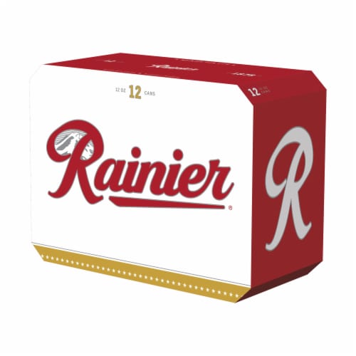 Rainier Beer American Lager Domestic Beer Perspective: right