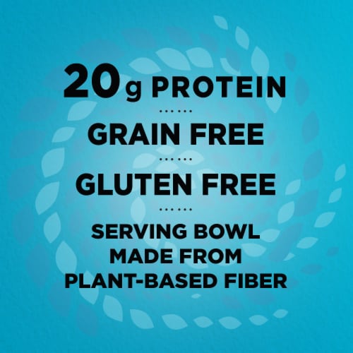 Healthy Choice Power Bowls Greek-Style Chicken with Riced Cauliflower Frozen Meal Perspective: right