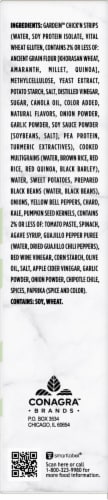 Healthy Choice Gardein Plant-Based Chipotle Chick'n Power Bowl Frozen Meal Perspective: right