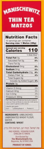 Manischewitz® Thin Tea Matzos Perspective: right