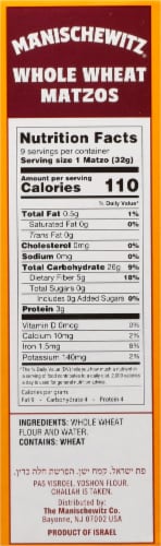 Manischewitz® Whole Wheat Matzos Perspective: right
