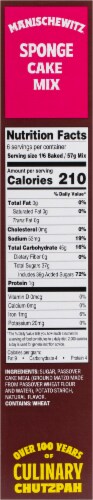 Manischewitz® Sponge Cake Mix Perspective: right