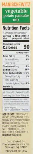 Manischewitz® Veggie Potato Pancake Mix Perspective: right