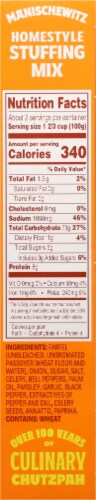Manischewitz® Homestyle Stuffing Mix Perspective: right