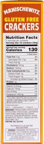 Manischewitz® Gluten Free Crackers Perspective: right