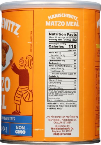 Manischewitz® Matzo Meal Perspective: right