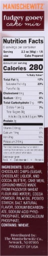 Manischewitz® Fudgey Gooey Brownie Mix Perspective: right