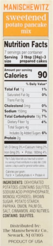Manischewitz® Sweet Potato Pancake Mix Perspective: right