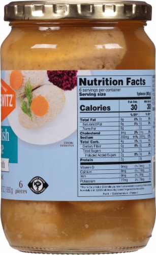 Manischewitz® White fish & Pike in Liquid Broth Perspective: right