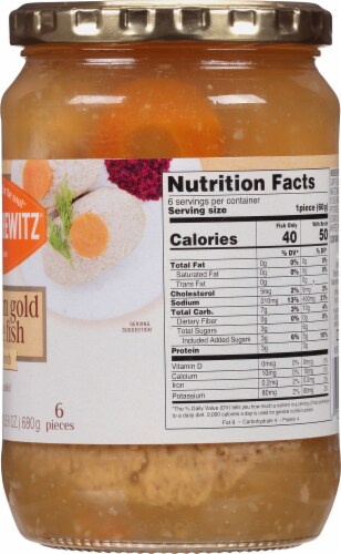 Manischewitz® Premium Gold Gefilte Fish with Carrots