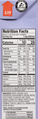 Manischewitz® Reduced Sodium Chicken Broth Perspective: right