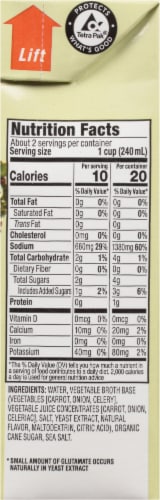 Manischewitz® Asceptic Vegetable Broth Perspective: right