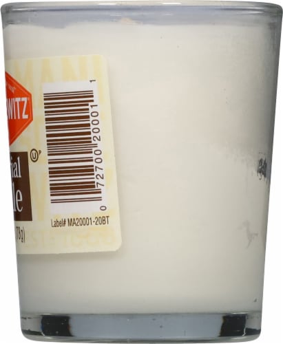 Manischewitz® Glass Memorial Candle Perspective: right