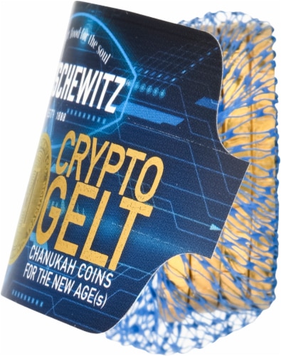 Manischewitz Crypto Chocolate Coins Perspective: right