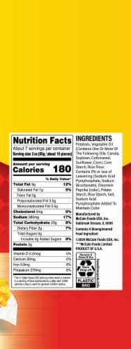 McCain Quick Cook Waffle Fries, Frozen Potatoes Perspective: right