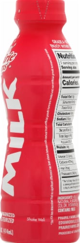 Prairie Farms® 1% Strawberry Milk Perspective: right